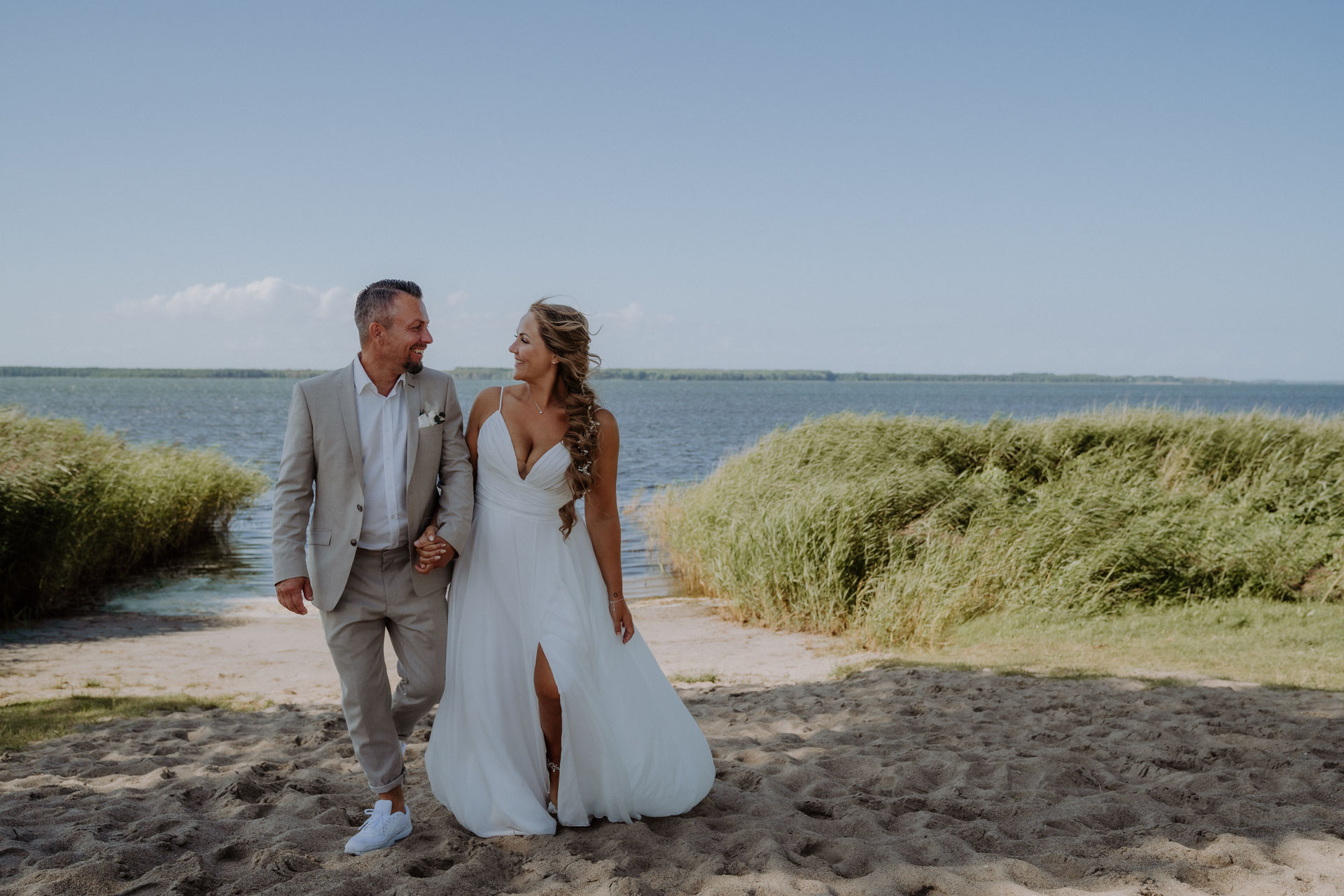 Brautpaarshooting am Meer