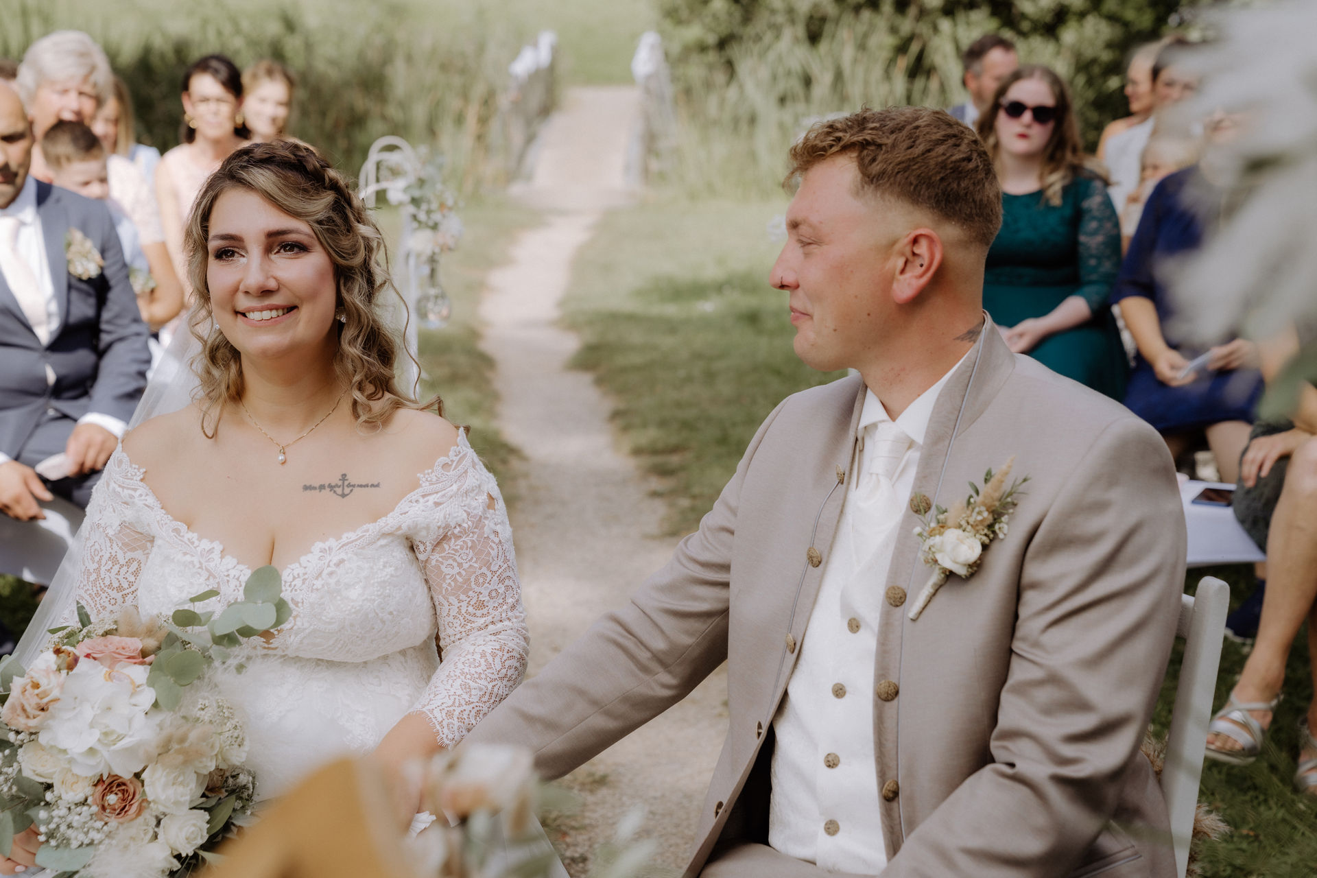 Hochzeit in der Natur