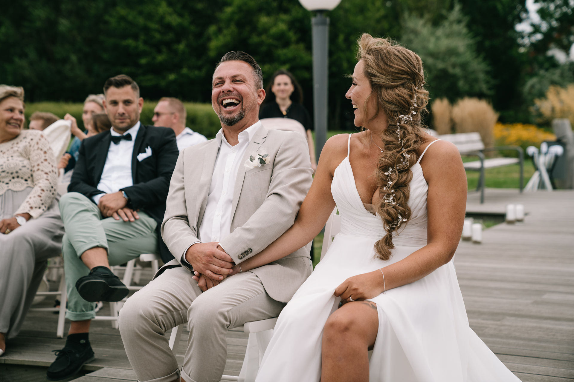 Hochzeitsmomente im Sommer