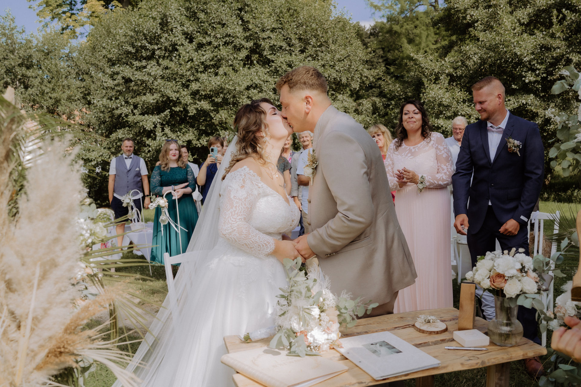 Hochzeitskuss