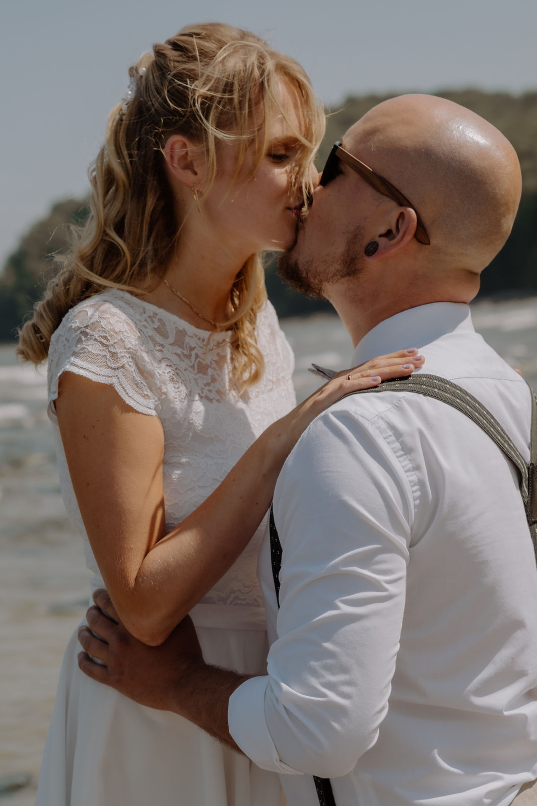 Fotosession mit Brautpaar