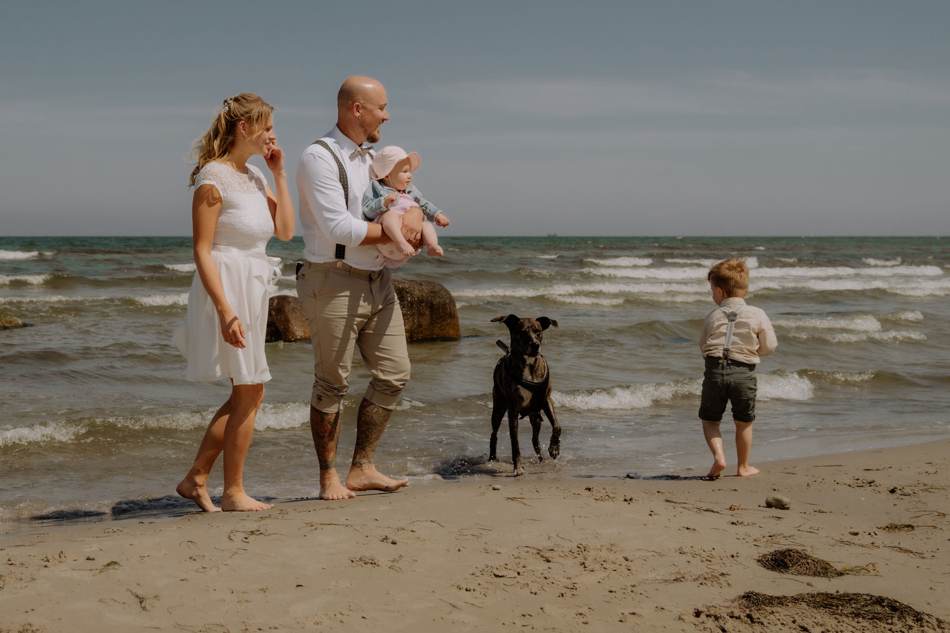 Familienshooting am Meer