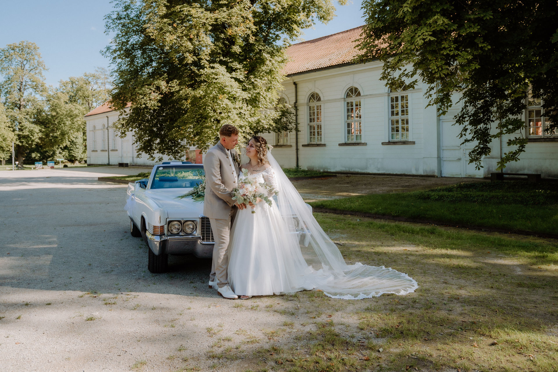 Shooting in Putbus auf der Insel Rügen