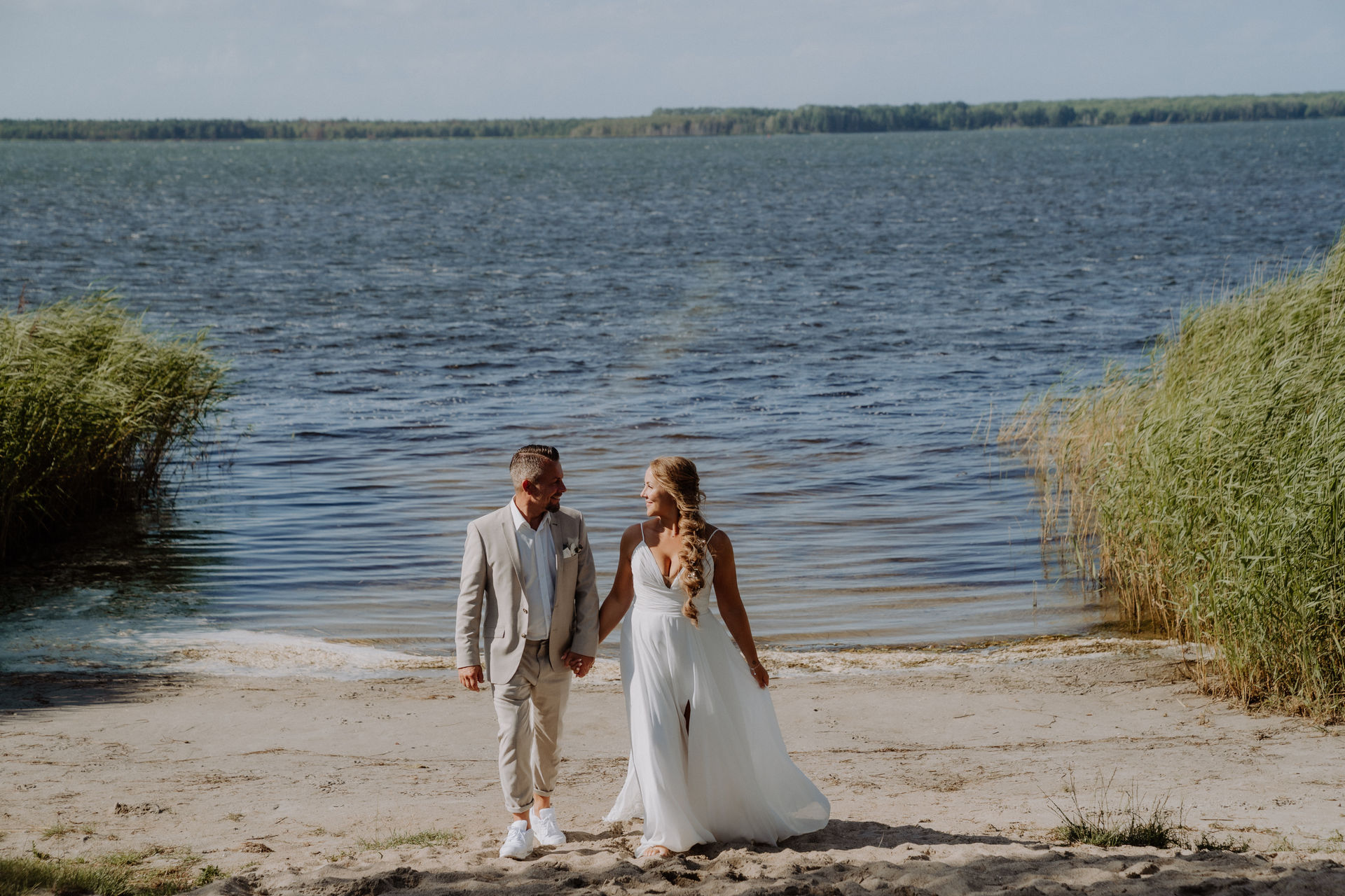 Sommerhochzeit im Sonnenschein