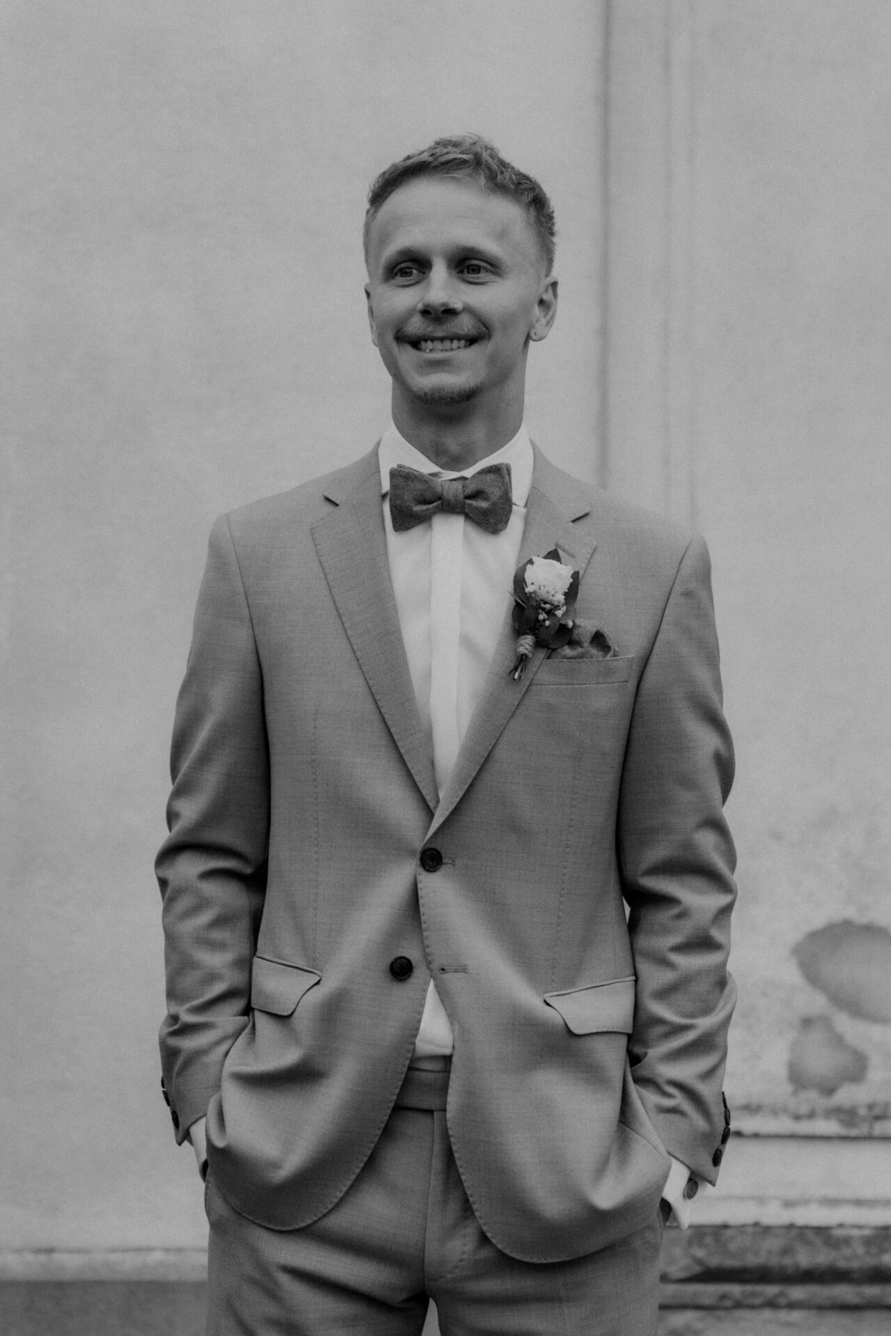 Brautpaar-Hochzeitsfotografie Insel Rügen