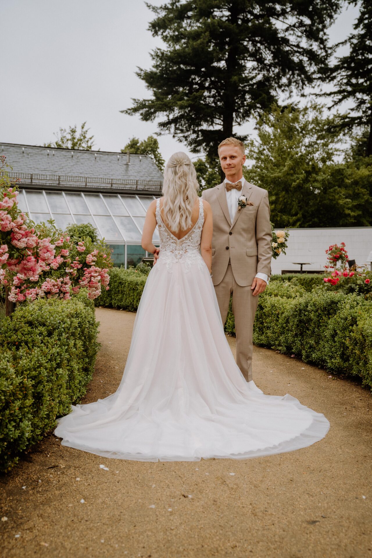 Brautpaar-Hochzeitsfotografie Insel Rügen