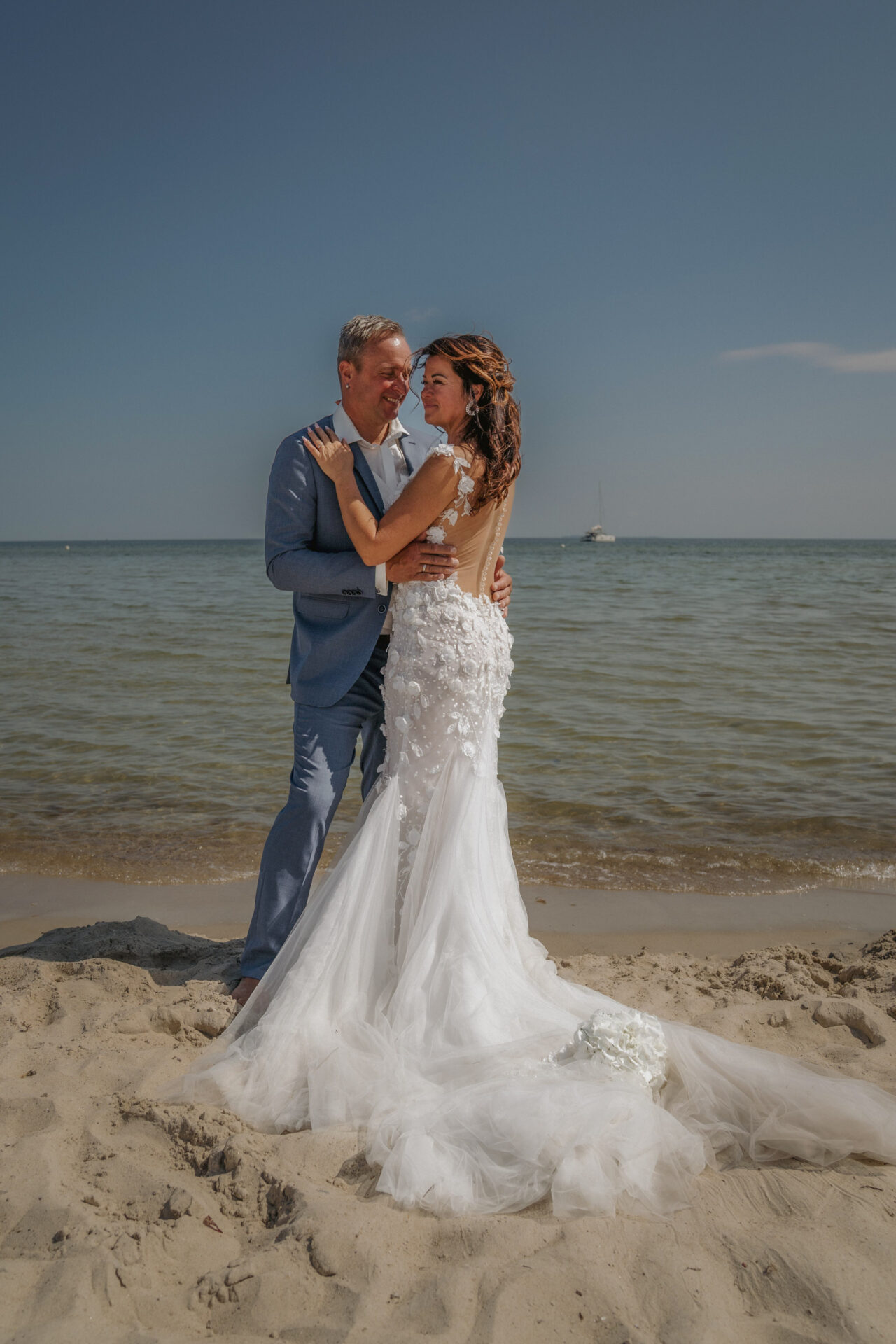 Brautpaarshooting am Strand