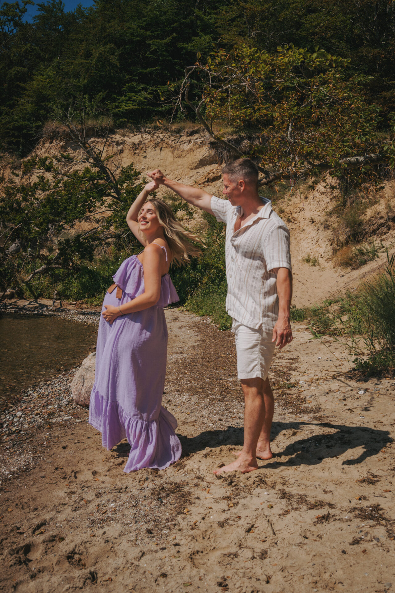 Babybauch Shooting auf Rügen