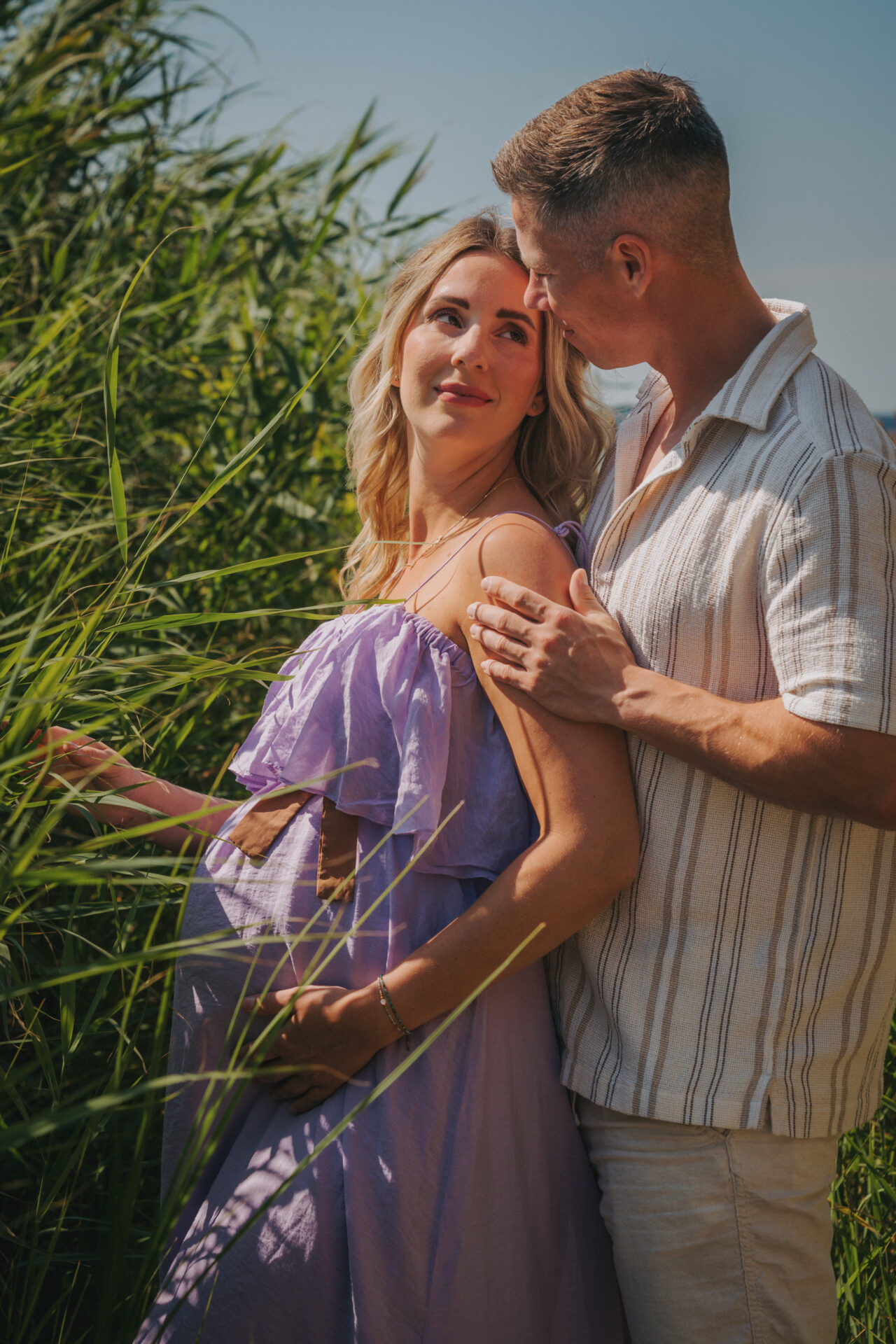 Babybauch Fotoshooting Rügen