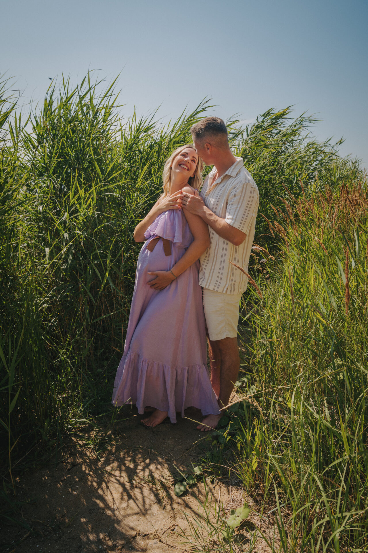 Babybauch Fotoshooting Rügen
