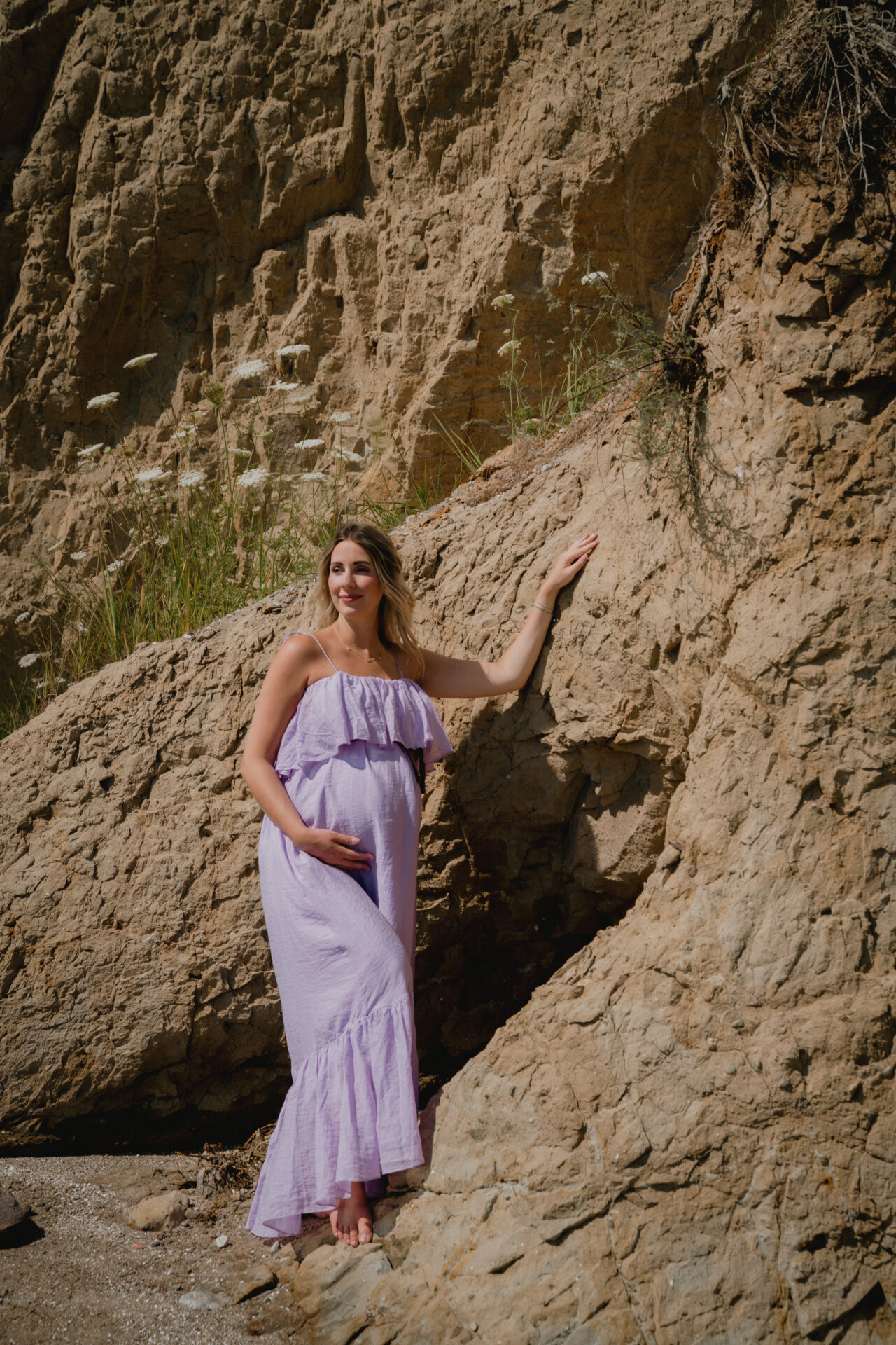 Babybauch Fotoshooting Rügen